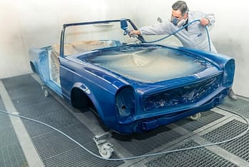 car spraying