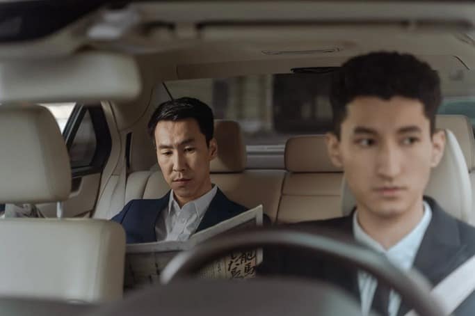 Chauffer and passenger